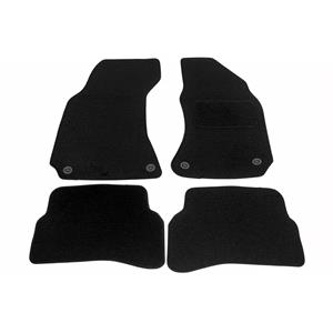 Car Mats, Luxury Tailored Car Floor Mats in Black for Volkswagen Passat  2000 2005   Clips In Driver And Passenger Version, Luxury Tailored Car Mats