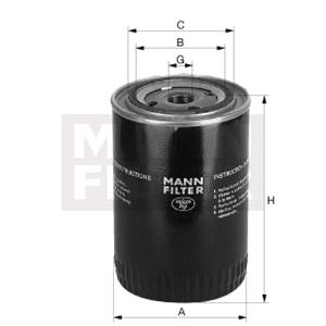 Oil Filters, MANN Oil Filter (W9365), MANN