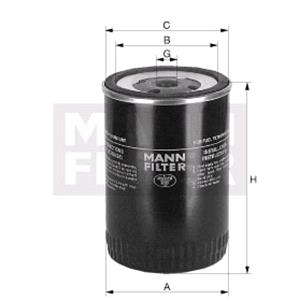 Fuel Filters, MANN Fuel Filter (WK7122), MANN