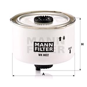 Fuel Filters, MANN Fuel Filter   WK8022X, MANN