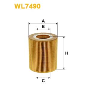 Oil Filters, Wix Filtron Oil Filter   WL7490, Wix Filtron