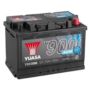 Batteries, YUASA YBX9096 AGM Stop Start Plus Battery 096 4 Year Warranty, YUASA