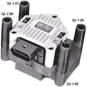 Ignition Coils, Beru Ignition Coil   ZSE003, Beru