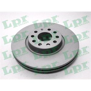 Brake Discs, LPR Front Axle Coated Brake Discs (Pair)   Diameter: 312mm, LPR