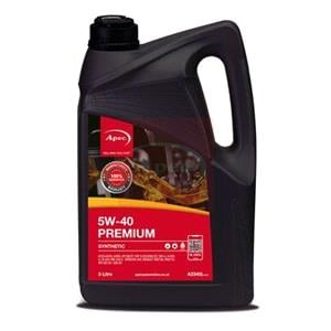 Engine Oils, APEC 5W40 Premium Fully Synthetic Engine Oil   5 Litre, APEC