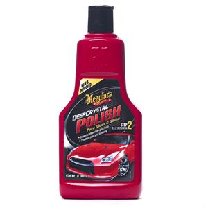 Paint Polish and Wax, Meguiars Deep Crystal Polish Step 2   473ml, 