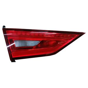 Lights, Left Rear Lamp (Inner, On Boot Lid, LED Type, Saloon / Cabriolet Models, Original Equipment) for Audi A3 Saloon 2014 on, 