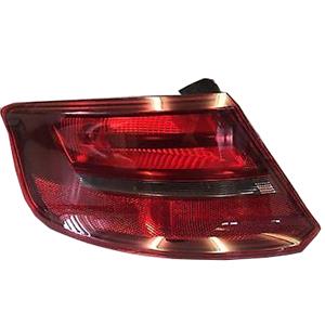 Lights, Left Rear Lamp (Standard Bulb Type, Outer, On Quarter Panel, Original Equipment) for Audi A3 Sportback 5 Door 2012 on, 