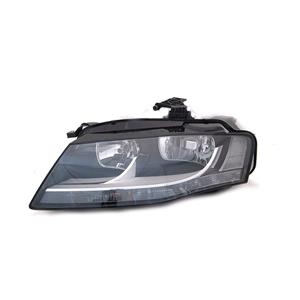 Lights, Left Headlamp (Halogen, Takes H7/H7 Bulbs, Supplied With Motor, Original Equipment) for Audi A4 2008 2011, 