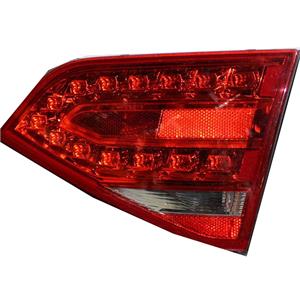 Lights, Right Rear Lamp (LED Type, Inner, On Boot Lid, Saloon Only) for Audi A4 2008 2011, 