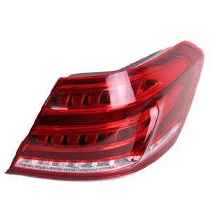 Lights, Right Rear Lamp (Outer, On Quarter Panel, Saloon Only, LED Type, Supplied With Bulb Holder, Original Equipment) for Mercedes E CLASS 2013 2016, 