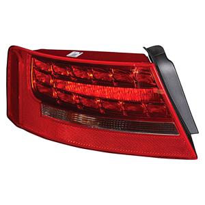 Lights, Left Rear Lamp (Coupe Only, Outer, LED, Original Equipment) for Audi A5 Coupe 2007 on, 
