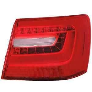 Lights, Right Rear Lamp (Outer, On Quarter Panel, LED Type, Estate Only, Original Equipment) for Audi A6 Allroad 2011 on, 