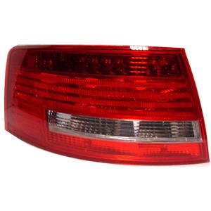 Lights, Left Rear Lamp (Saloon, LED Type, Supplied Without Bulb Holder) for Audi A6 2004 2008, 