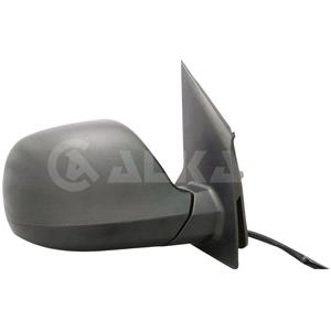Wing Mirrors, Right Wing Mirror (Electric, Heated, Grained, Matte Black) for VW TRANSPORTER Mk VI Van, 2015 Onwards, 