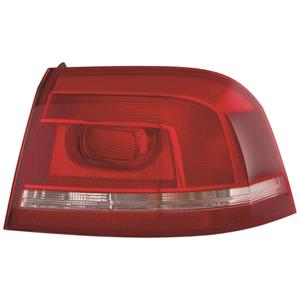 Lights, Right Rear Lamp (Outer, On Quarter Panel, Conventional Bulb Type, Supplied Without Bulbholder) for Volkswagen PASSAT ALLTRACK 2011 on, 
