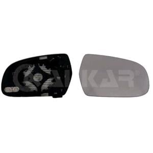 Wing Mirrors, Right Mirror Glass (heated, for 115mm tall mirrors   see images) & Holder for AUDI A5 Convertible , 2011 Onwards, 