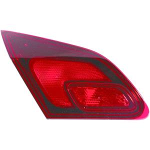 Lights, Left Rear Lamp (Inner, On Boot Lid, Conventional Bulb Type, Original Equipment) for Opel ASTRA GTC J 2012 on, 