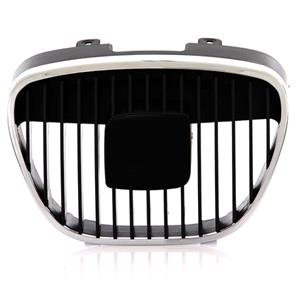 Grilles, Seat Ibiza 2002 2008 Grille Centre, With Chrome, 