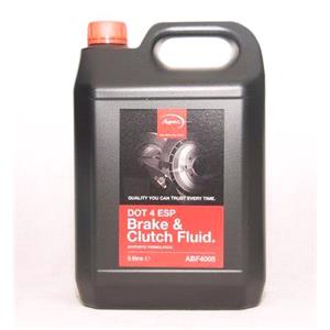 Brake Fluid, APEC DOT 4 ESP Brake Fluid   5 Litre, APEC