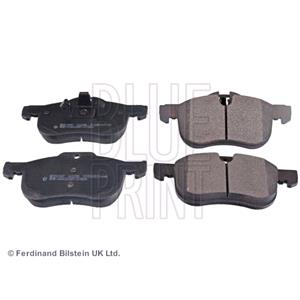 Brake Pads, Blueprint Front Brake Pads (Full set for Front Axle)   ADH242102, Blue Print