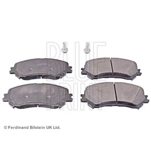 Brake Pads, Blueprint Front Brake Pads (Full set for Front Axle)   ADR164207, Blue Print