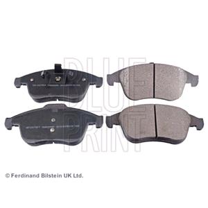 Brake Pads, Blueprint Front Brake Pads (Full set for Front Axle)   ADR164211, Blue Print