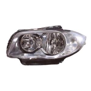 Lights, Right, HeadLight for BMW 1 Coupe 2007 to 2013, Valeo