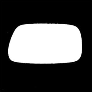 Wing Mirrors, Right Stick On Wing Mirror Glass (alternative shape) for TOYOTA COROLLA Estate, 2002 2004, 