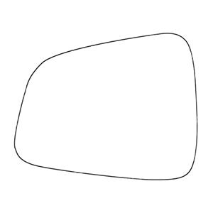 Wing Mirrors, Left Stick On Wing Mirror Glass for Holden Trax SUV, 2013 Onwards, SUMMIT