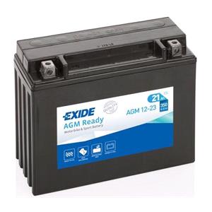 Motorcycle Batteries, EXIDE Motorcycle Battery   AGM12 23 AGM 12V Battery, Exide