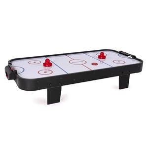 Games and Activities, 3ft Stand Up Air Hockey Table   Black, Toyrific