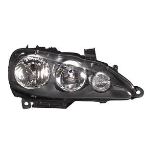 Lights, Right Headlamp (Halogen, Takes H7 / H1 Bulbs, Supplied With Motor, Original Equipment) for Alfa Romeo 147 2007 on, 