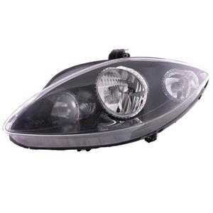 Lights, Left Headlamp (Halogen, Takes H7 / H1 Bulbs, Supplied Without Motor, Original Equipment) for Seat TOLEDO III 2004 2007, 