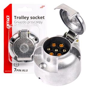 Towing Accessories, Aluminium 7 Pin Towing Socket, AMIO