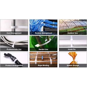 Cable Ties 360X4.8mm ,Set of 100 /White/