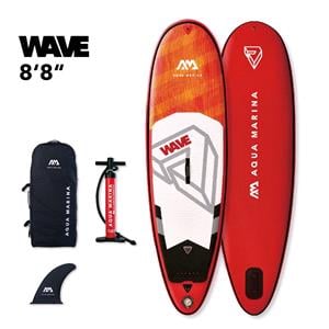 All SUP Boards, Aqua Marina Wave 8'8" Surf Inflatable Board - PRICE DROP!, Aqua Marina