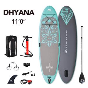 All SUP Boards, Aqua Marina Dhyana Yoga 11'0" iSUP with Paddle and Safety Leash, Aqua Marina