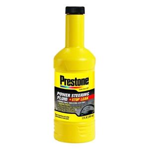 Power Steering Oil, Prestone Power Steering Fluid with Stop Leak   355ml , PRESTONE