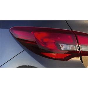 Lights, Left Rear Lamp (Outer, On Quarter Panel, Saloon Models Only) for Vauxhall ASTRA Mk VI 2012 on, 