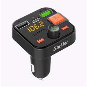 FM Transmitters, GadJet 2 Port Charging Bluetooth FM Transmitter Wireless , GadJet