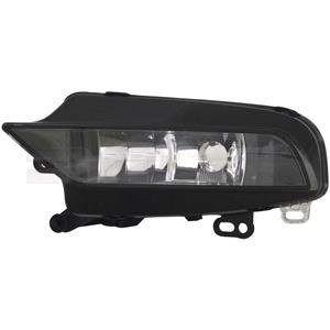 Lights, Left Front Fog Lamp (Takes H8 Bulb, For Standard Bumpers Only, Saloon Models Only) for Audi A3 Saloon 2012 on, 