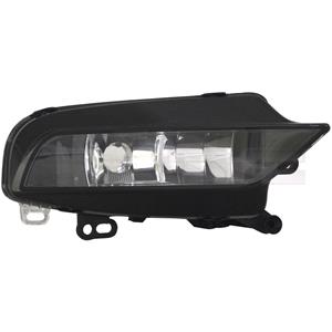 Lights, Right Front Fog Lamp (Takes H8 Bulb, For Standard Bumpers Only, Saloon Models Only) for Audi A3 Saloon 2012 on, 