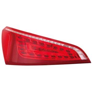 Lights, Left Rear Lamp (On Boot Lid, LED Type) for Audi Q5  2009 2012, 