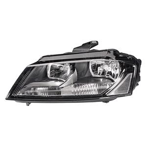 Lights, Left Headlamp (Halogen, Takes H7 / H7 Bulbs, Supplied With Motor, Original Equipment) for Audi A3 Sportback 5 Door 2008 on, 