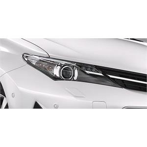 Lights, Right Headlamp (Halogen, Takes HIR Bulb, With LED Daytime Running Lamp, Supplied Without Motor) for Toyota AURIS 2013 2015, 