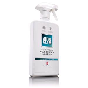 Janitorial and Hygiene, Autoglym Anti Bacterial Multi Surface Sanitiser   500ml, Autoglym