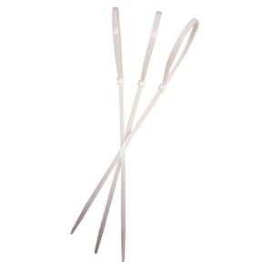 Cable Ties, Cable Ties 100mm x 2.5mm White   Pack of 100, AXCAR
