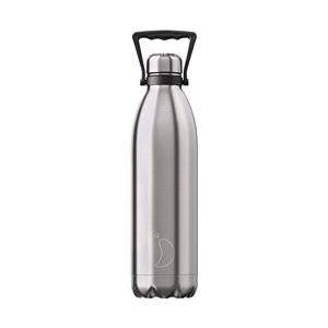 Water Bottles, Chilly's 1.8L Bottle - Stainless Steel, Chilly's