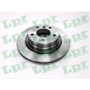 Brake Discs, LPR Rear Axle Coated Brake Discs (Pair)   Diameter: 300mm, LPR